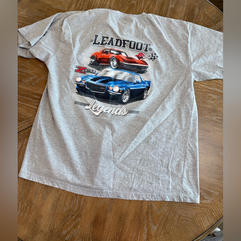New port blue Leadfoot legends Z28 Gray Men's T-Shirt